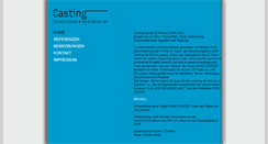 Desktop Screenshot of cmr-casting.de