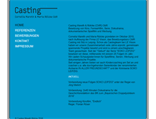 Tablet Screenshot of cmr-casting.de